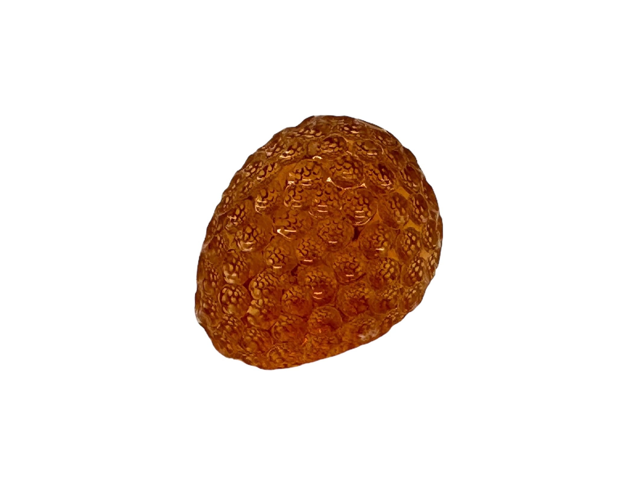 Sculpture fantaisie en CITRINE 21X17MM