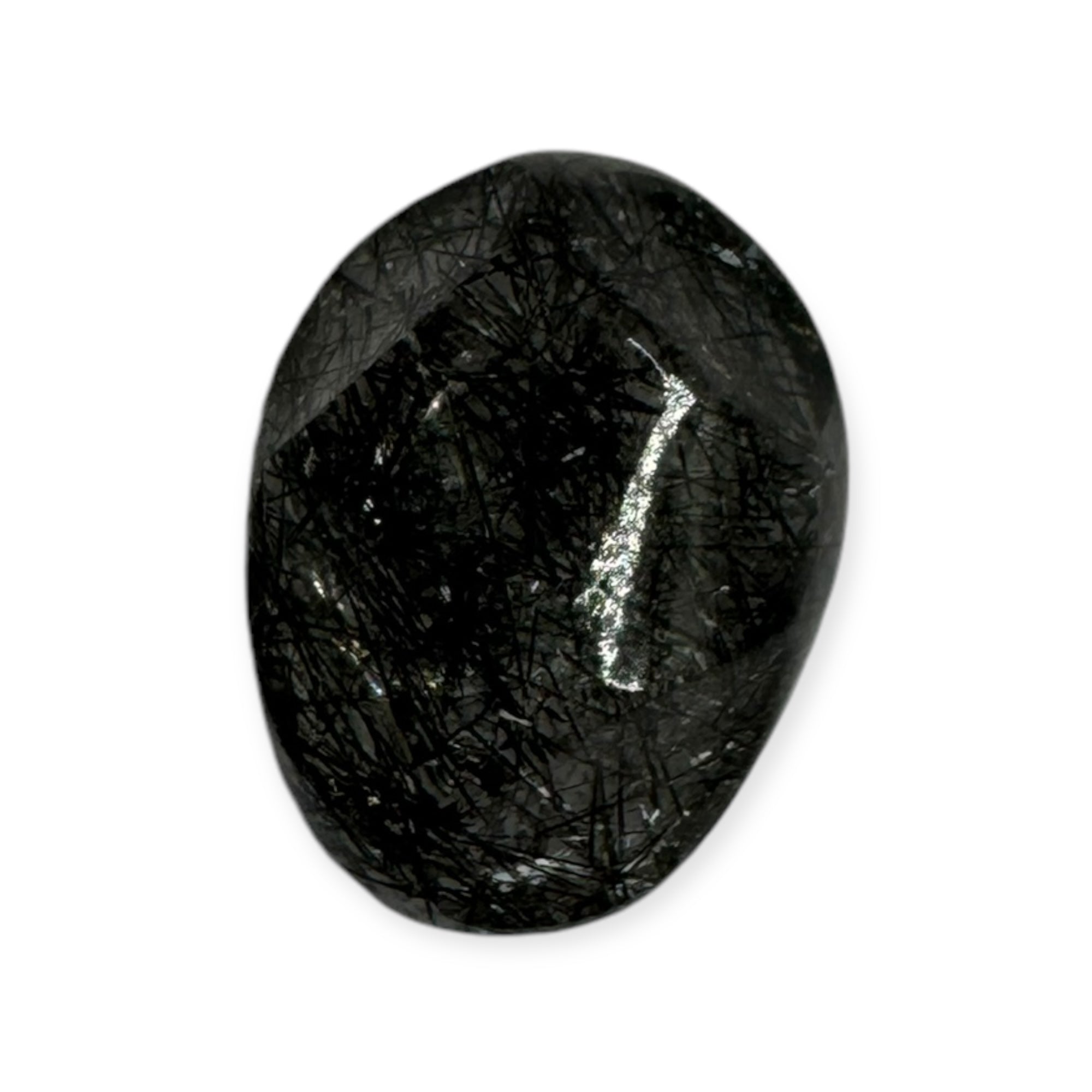 ORGANIC CARVED TUMBLES | PRASIOLITE | SKU-M-APZ/D-VSB/T0024-08 | Wt-24.74ct