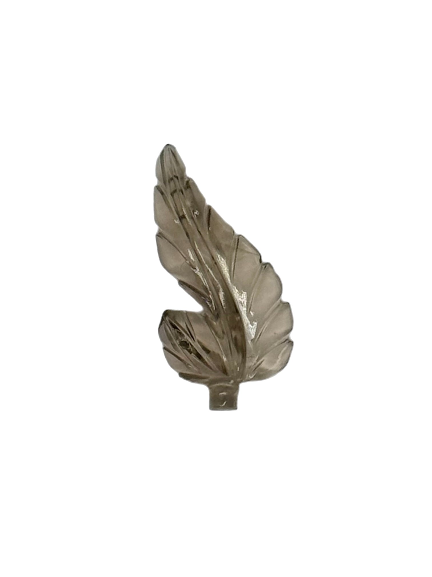 SMOKEY Fancy Carving 39X19X6MM | Wt- 20.33 ct | SKU-DG_T0003_03