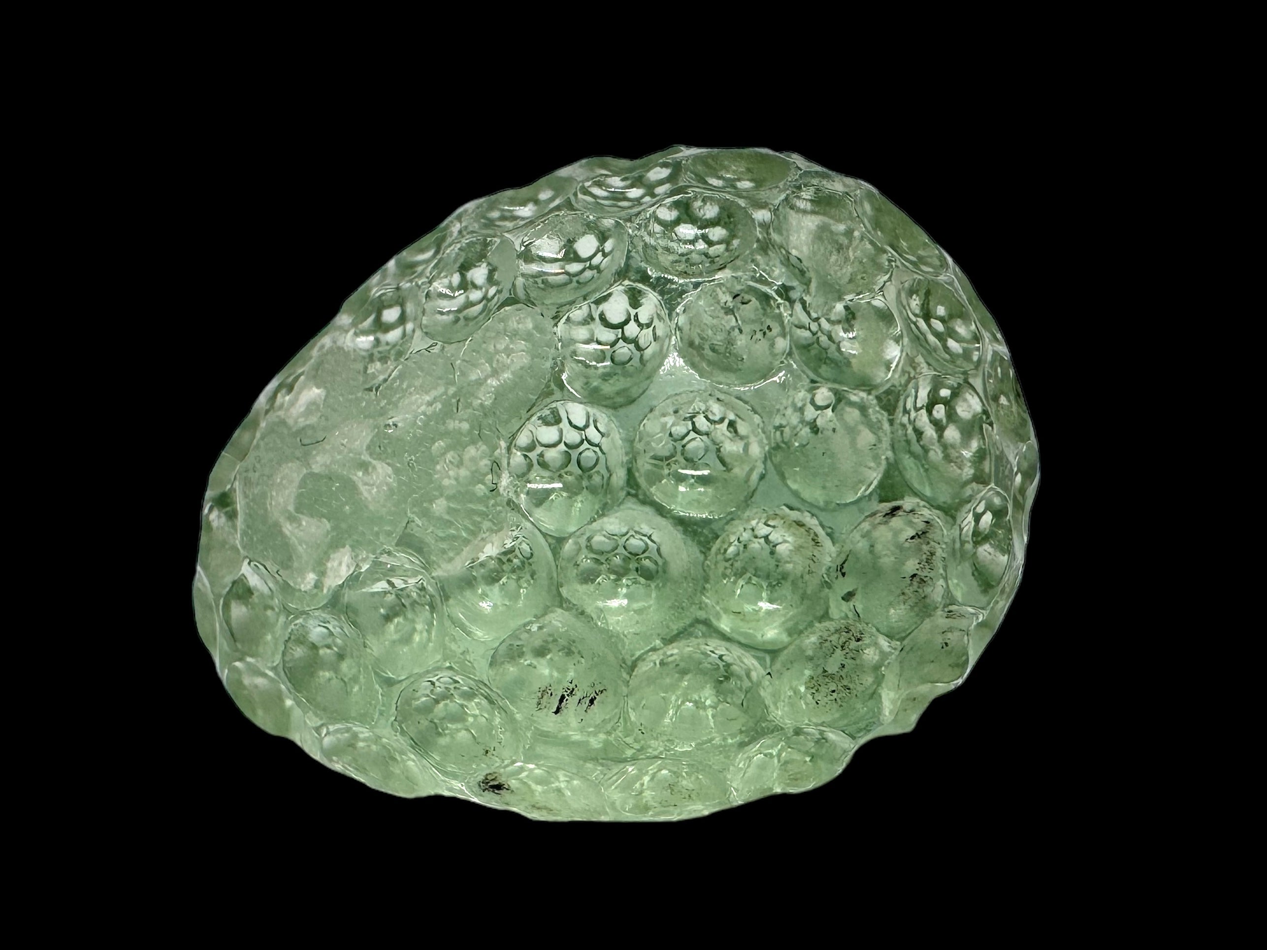 PRASOLITE Fancy Carving 23X17MM | Wt- 39.00 ct | SKU-DG_T0003_73