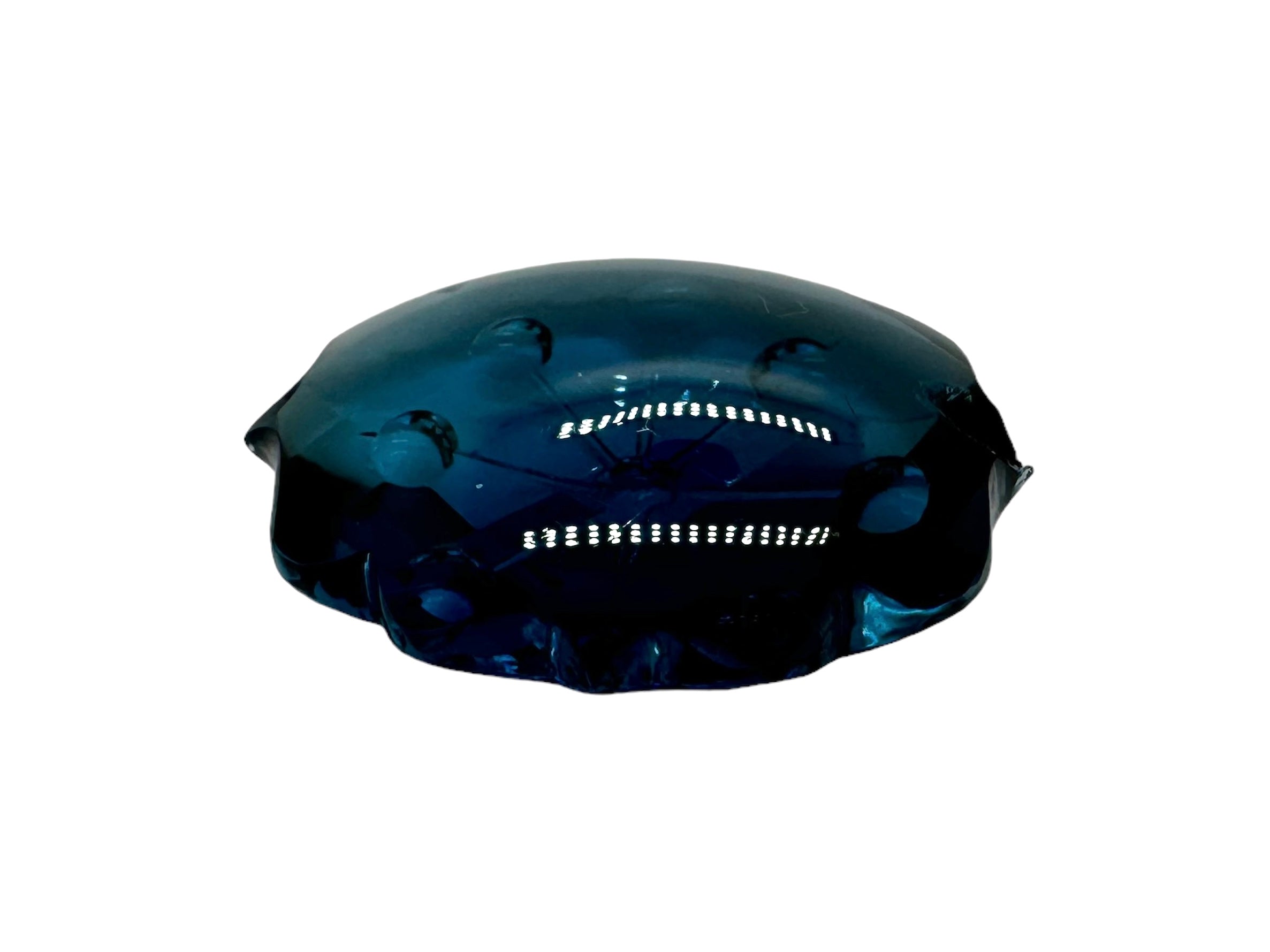 LONDRA TOPAZIO BLU Fancy Carving 23X18X7MM