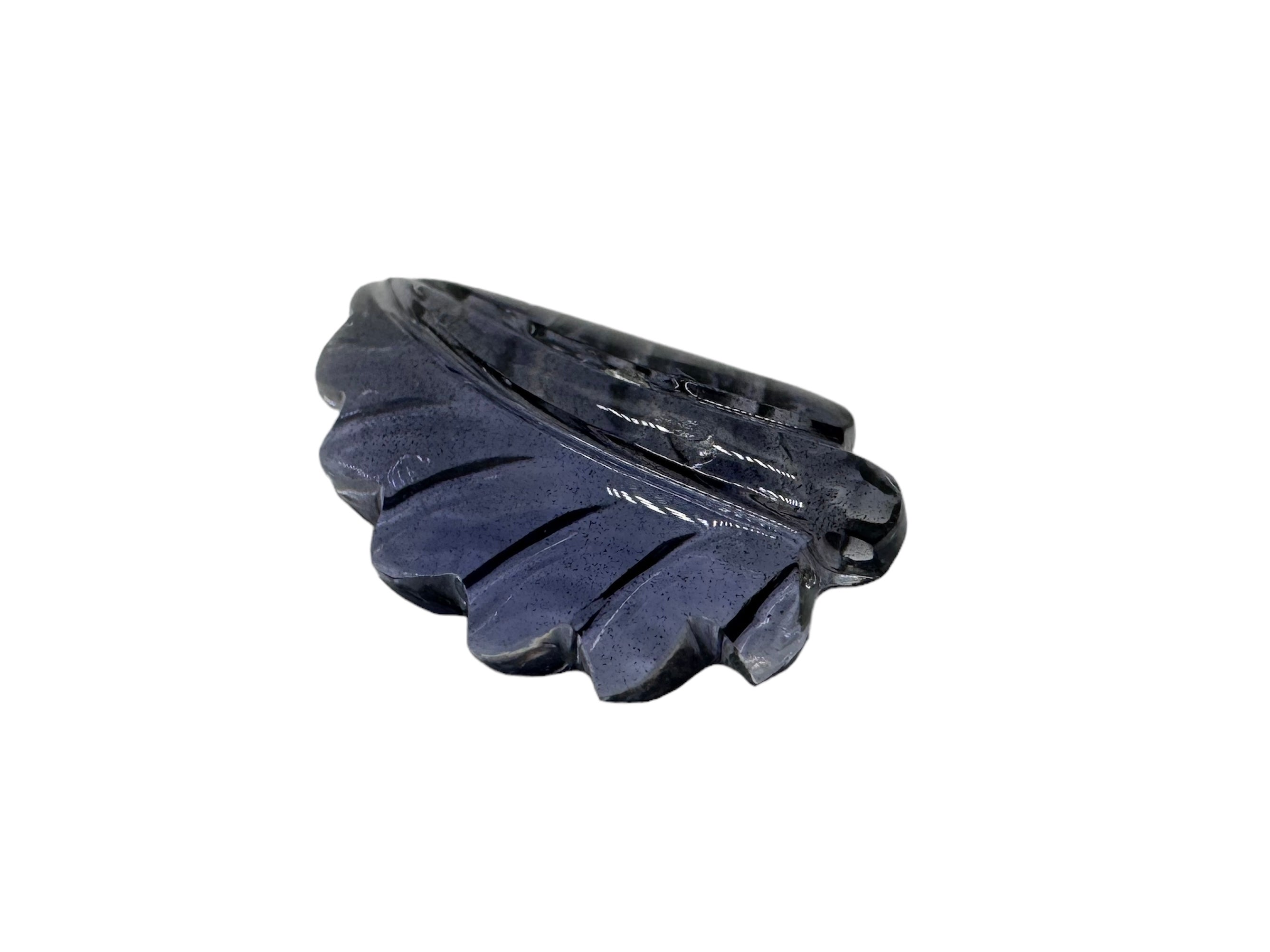 Intaglio fantasia IOLITE 19X12X5MM