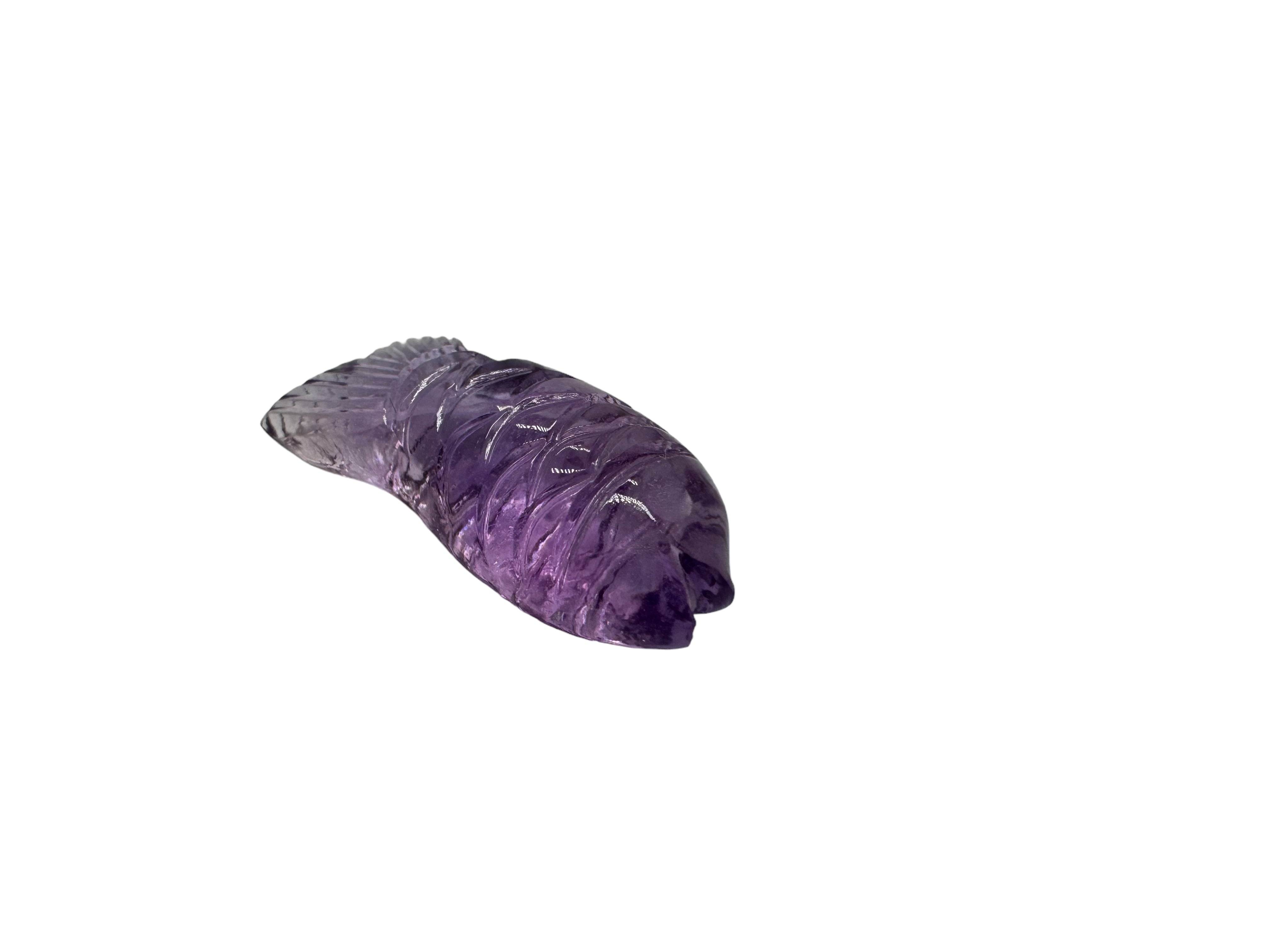 AMETHYST Fancy Carving 22X10X7MM | Wt- 10.55 ct | SKU-DG_T0003_44
