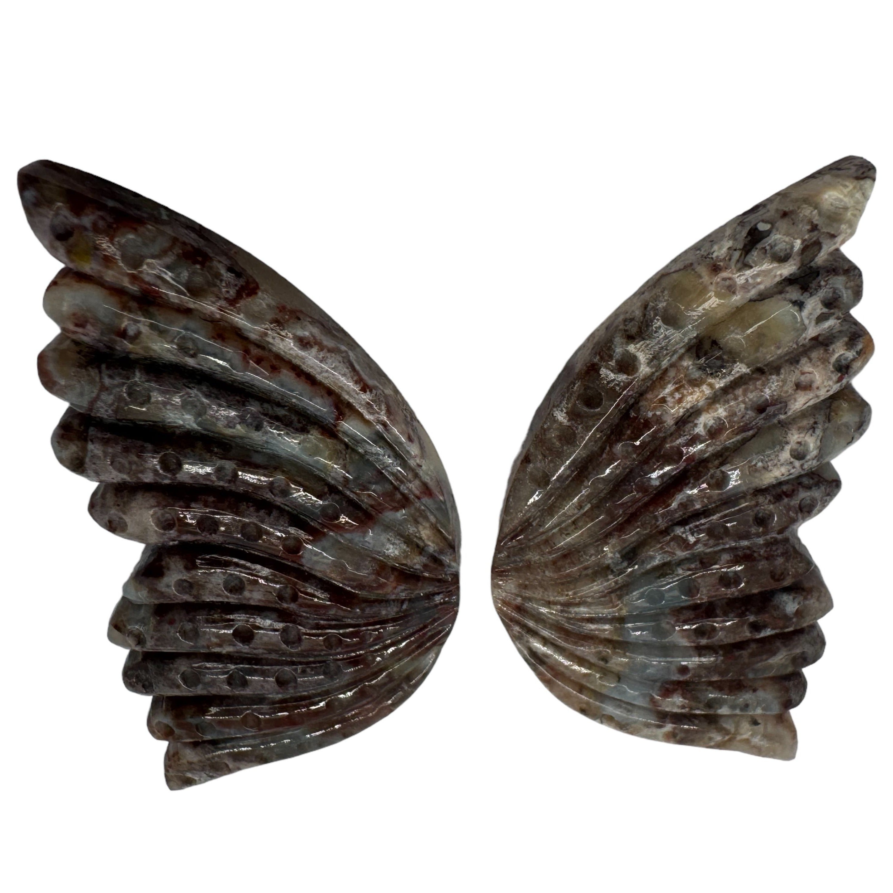 Agata naturale intagliata fantasia 6