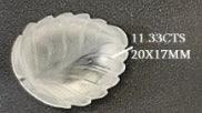 FROSTED ROCK CRYSTAL | 20X17MM | SKU-M-SP/D-HS/T0020_01 | Wt-11.33ct