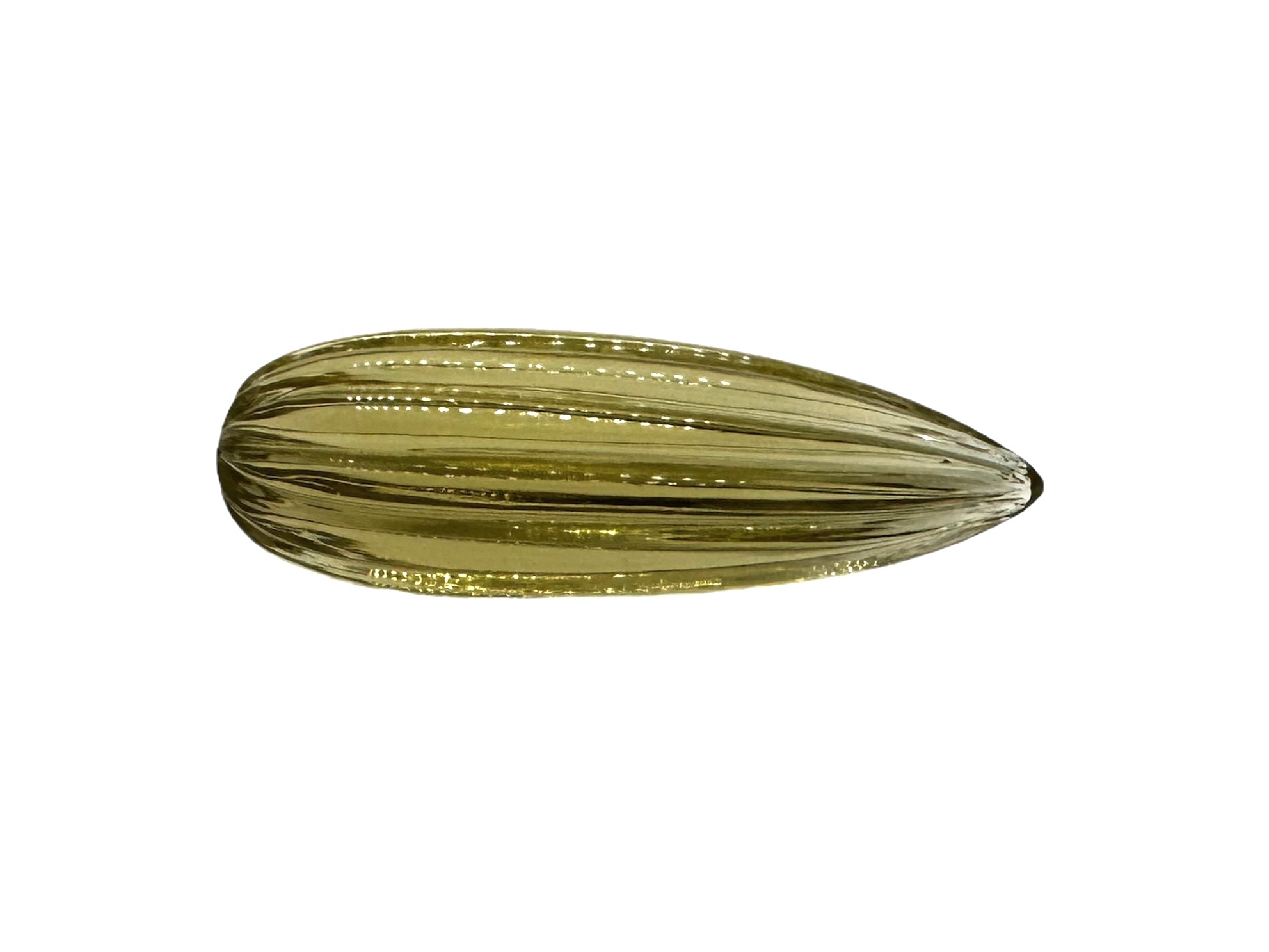 QUARZO ORO VERDE Fancy Carving 48X18MM