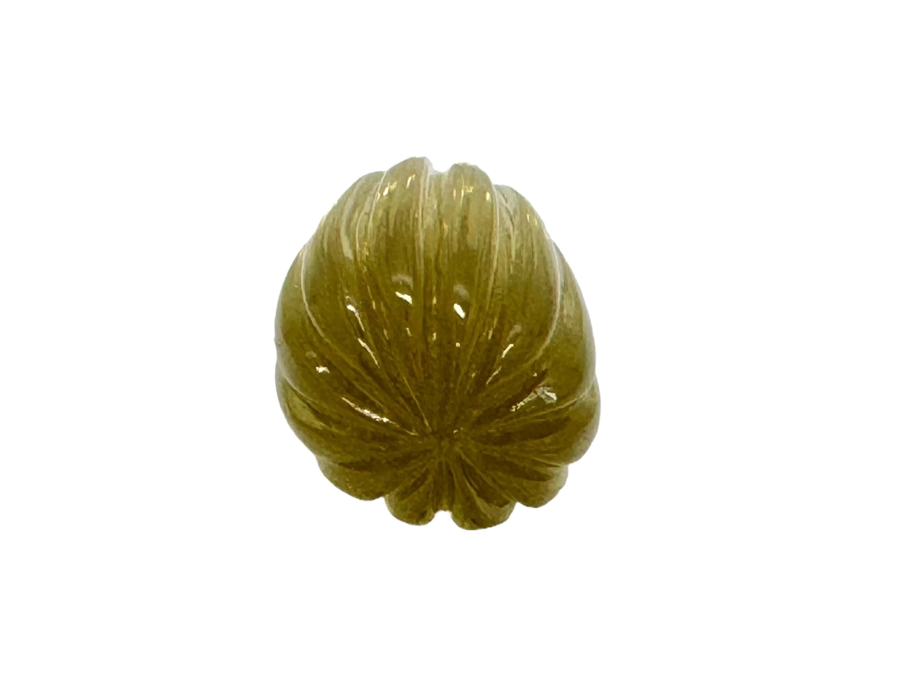 QUARZO ORO VERDE Fancy Carving 48X18MM