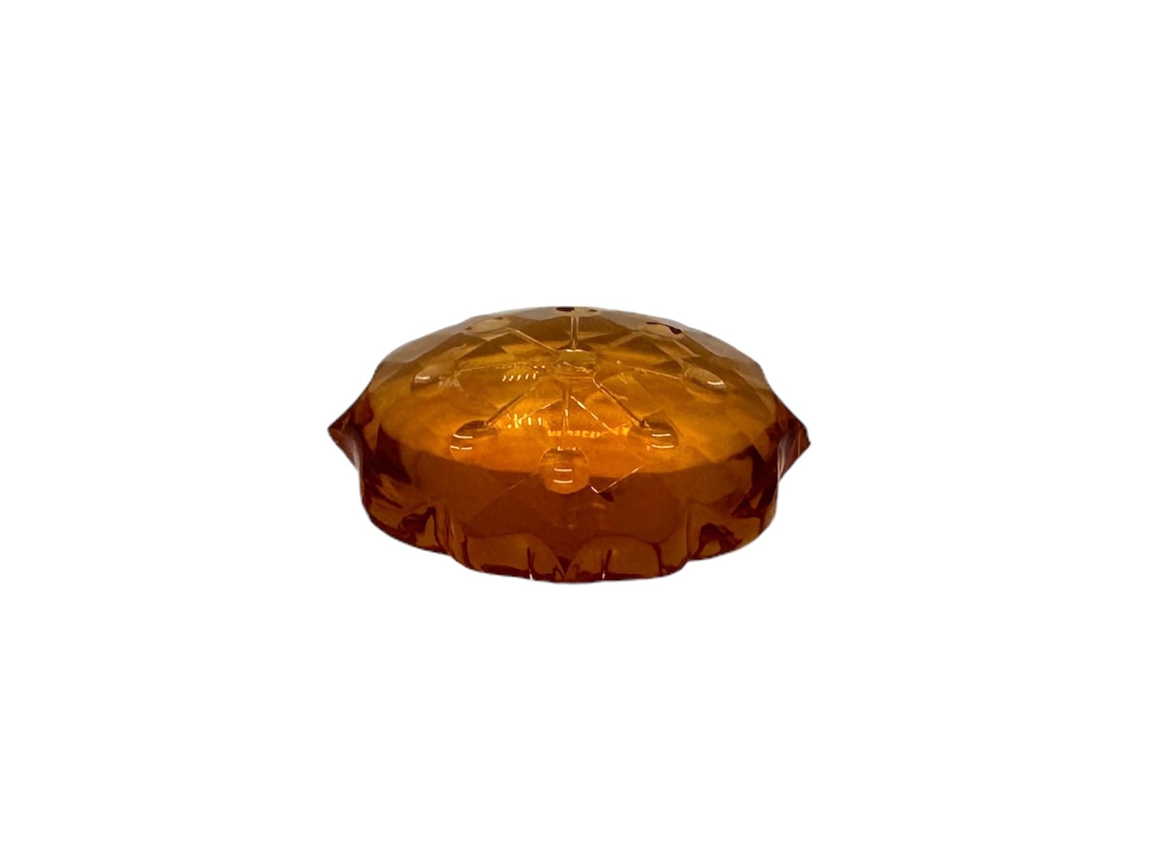 Sculpture fantaisie en CITRINE 23X18X8MM