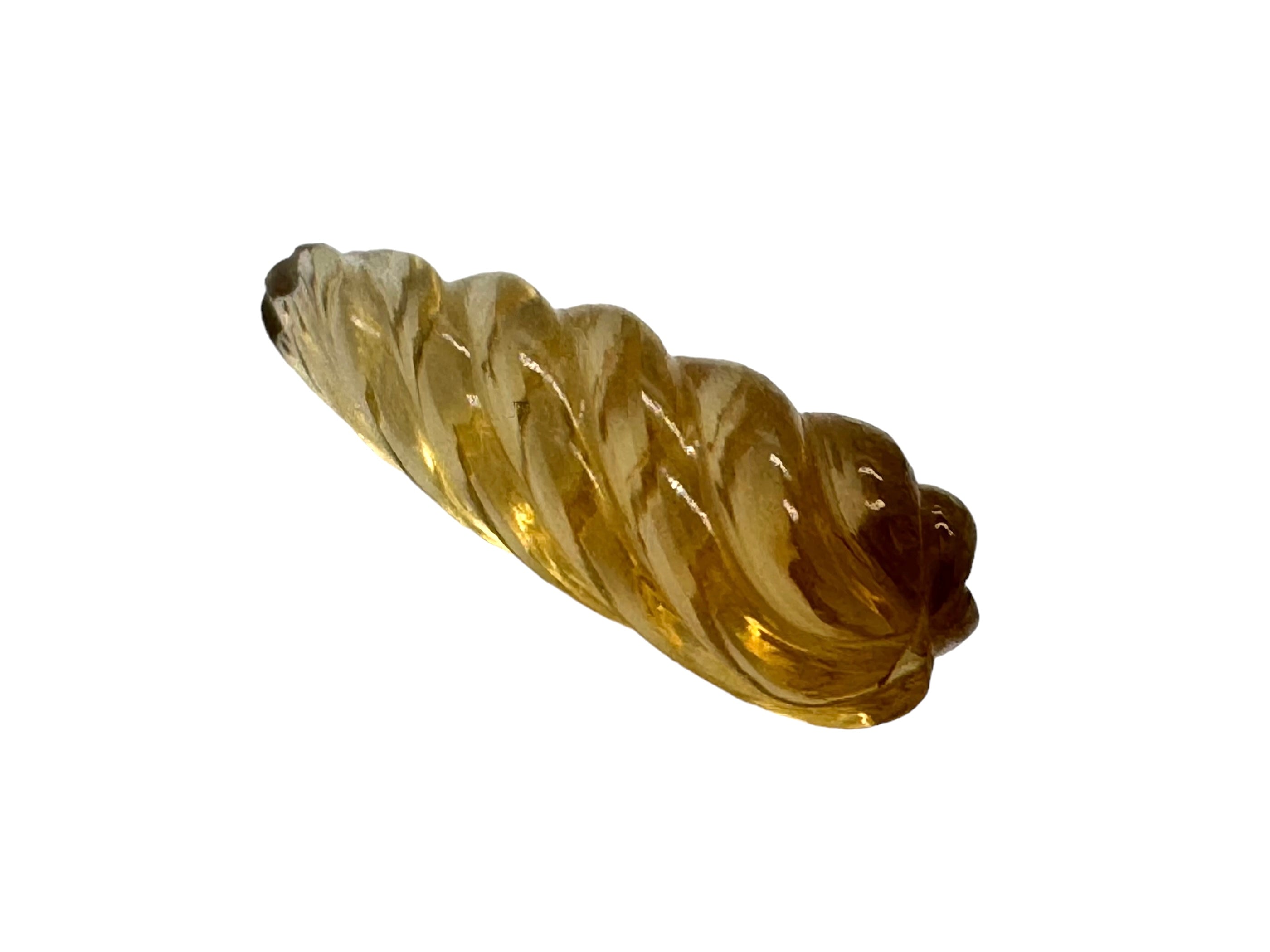 CITRINE Fancy Carving  BARREL |  Wt- 14.97 ct | SKU-DG_T0003_26