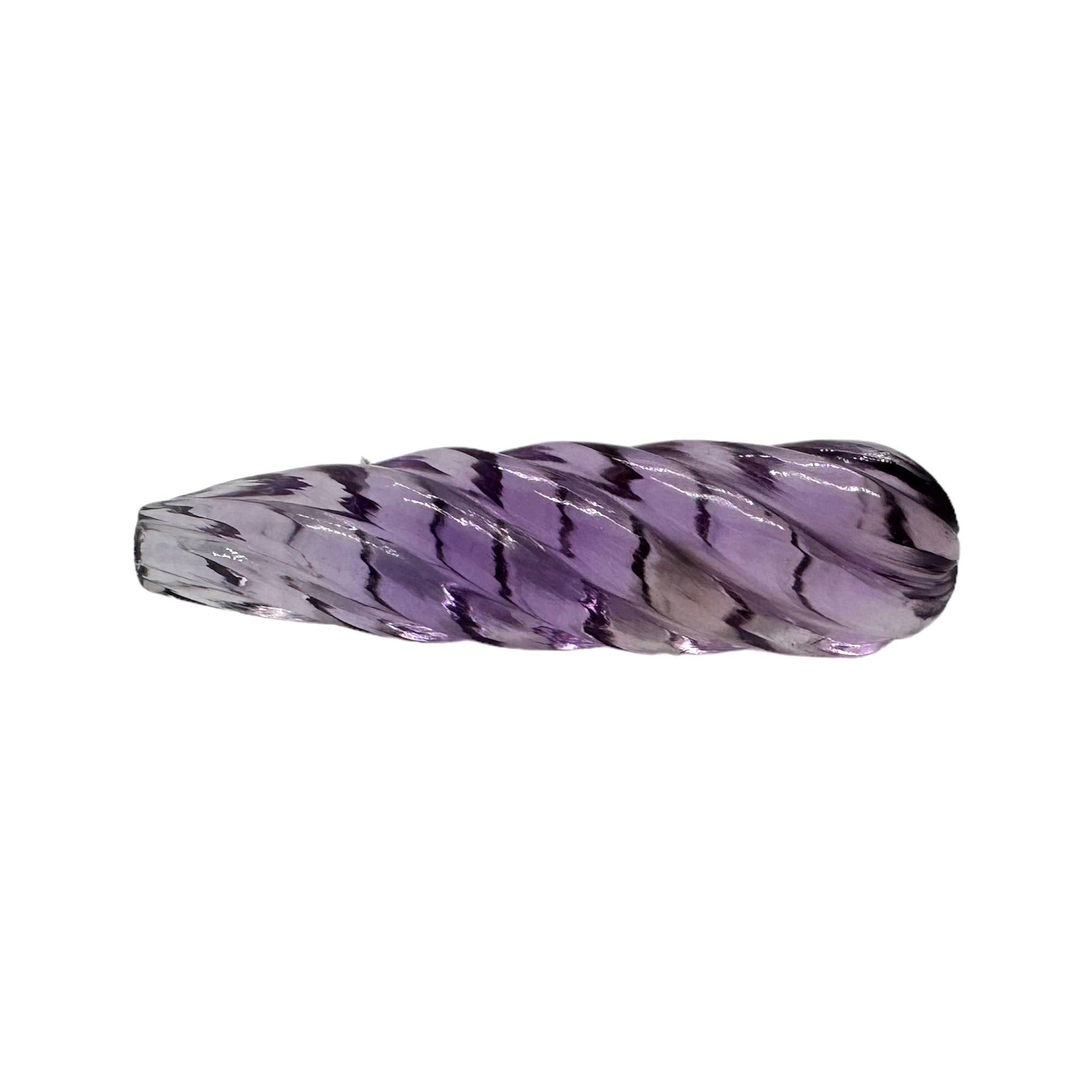 DARK AMETHYST Fancy Carving  BARREL | Wt- 15.00 ct | SKU-DG_T0003_25