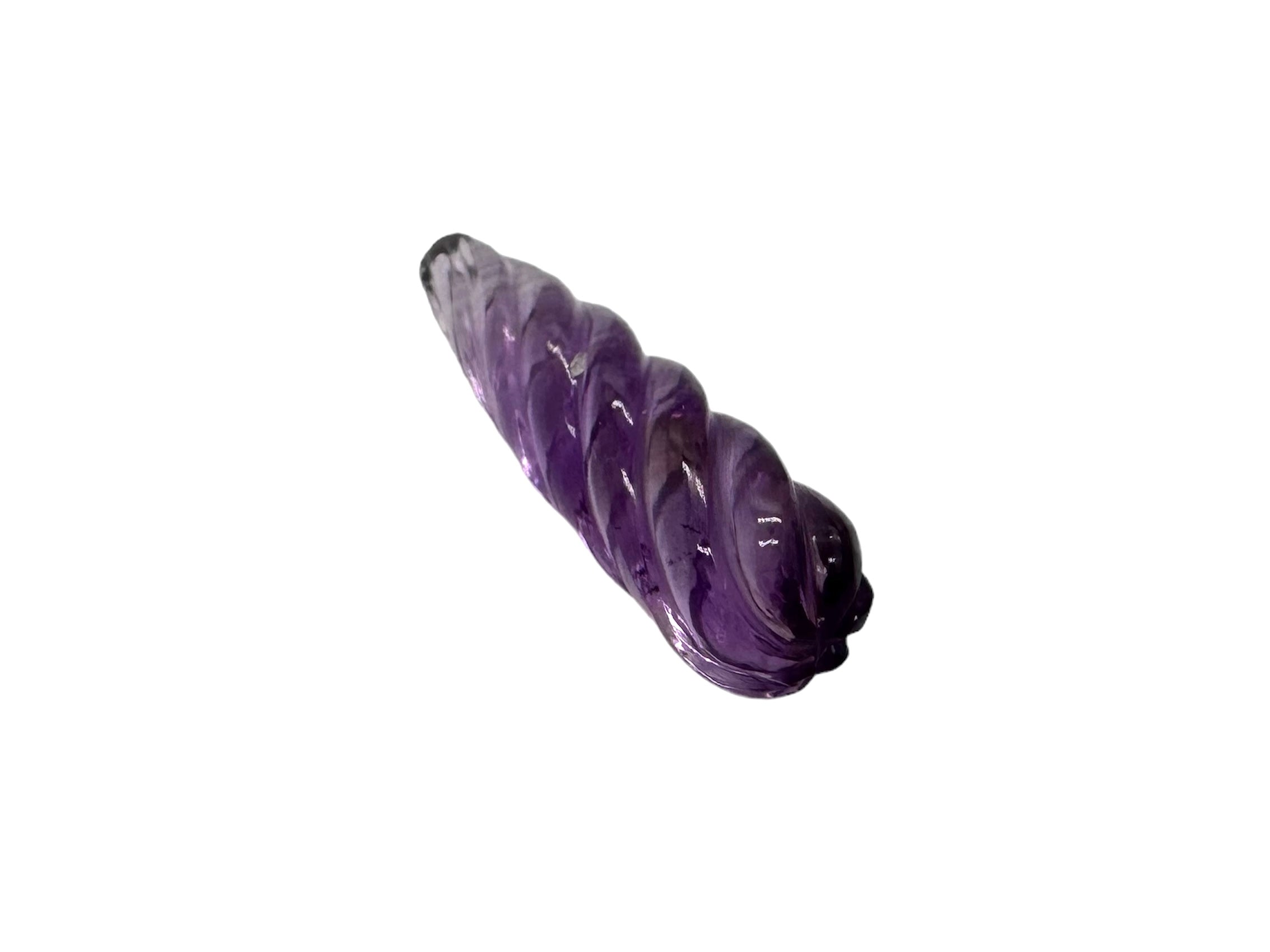 DARK AMETHYST Fancy Carving  BARREL | Wt- 15.00 ct | SKU-DG_T0003_25