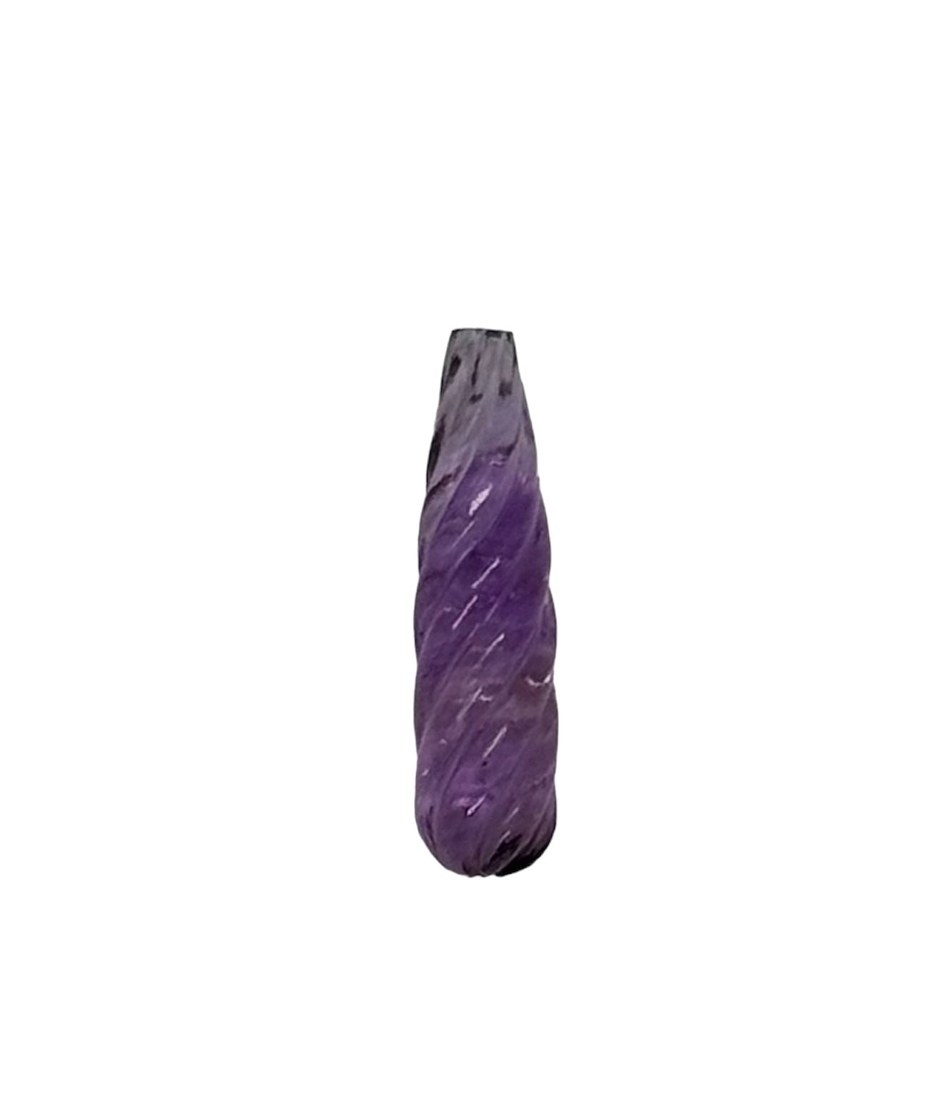 DARK AMETHYST Fancy Carving  BARREL | Wt- 15.00 ct | SKU-DG_T0003_25