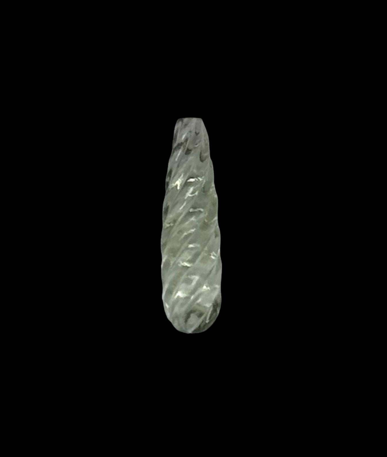 GREEN AMETHYST Fancy Carving  BARREL | Wt- 15.00 ct | SKU-DG_T0003_27