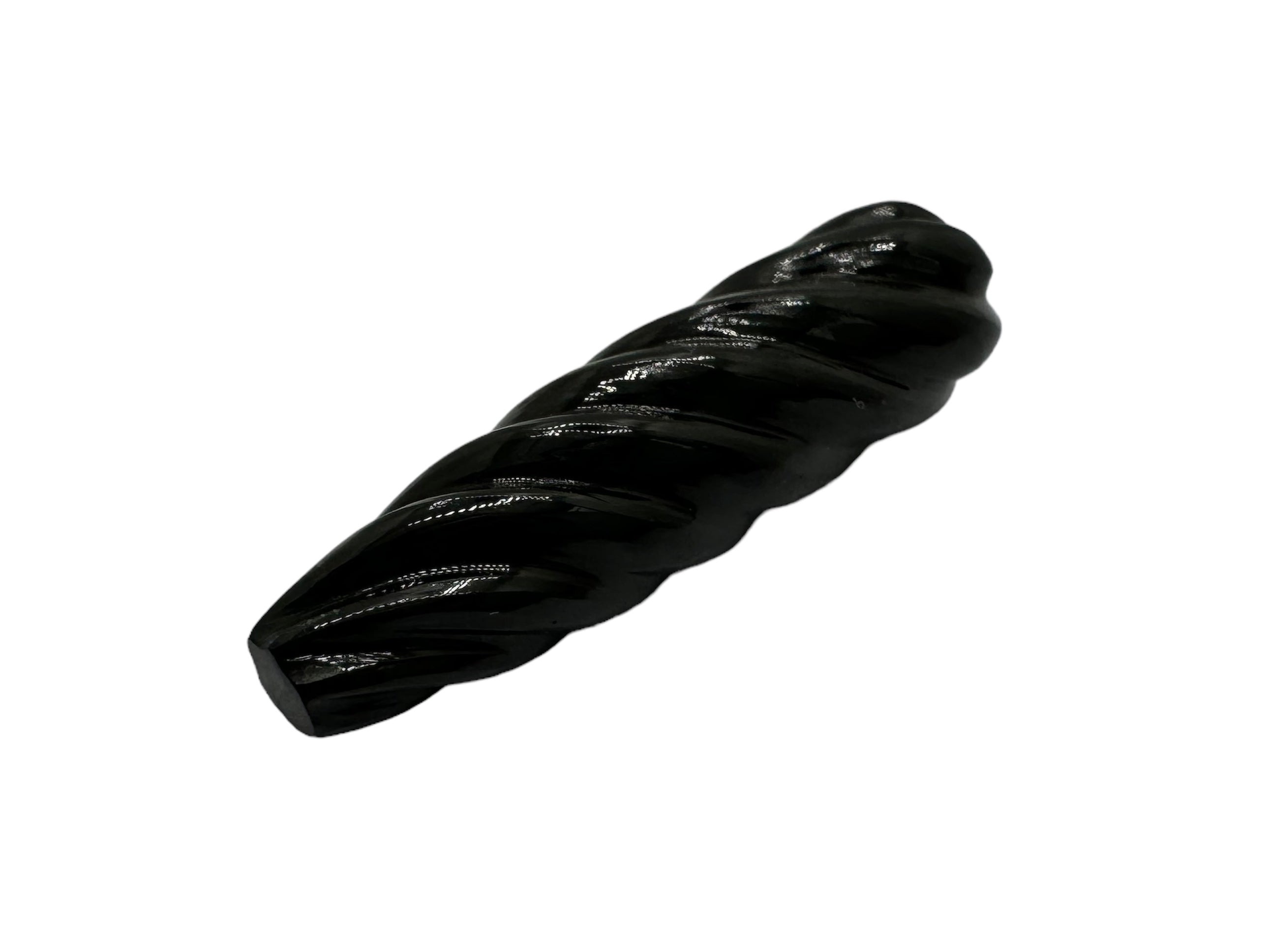 BLACK ONXY Fancy Carving  BARREL | Wt- 19.74 ct | SKU-DG_T0003_15