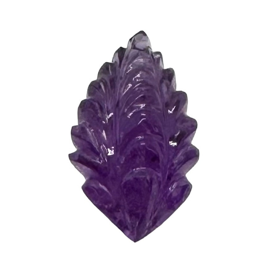 AMETHYST Fancy Carving  22X13MM | Wt- 17.71 ct | SKU-DG_T0003_67