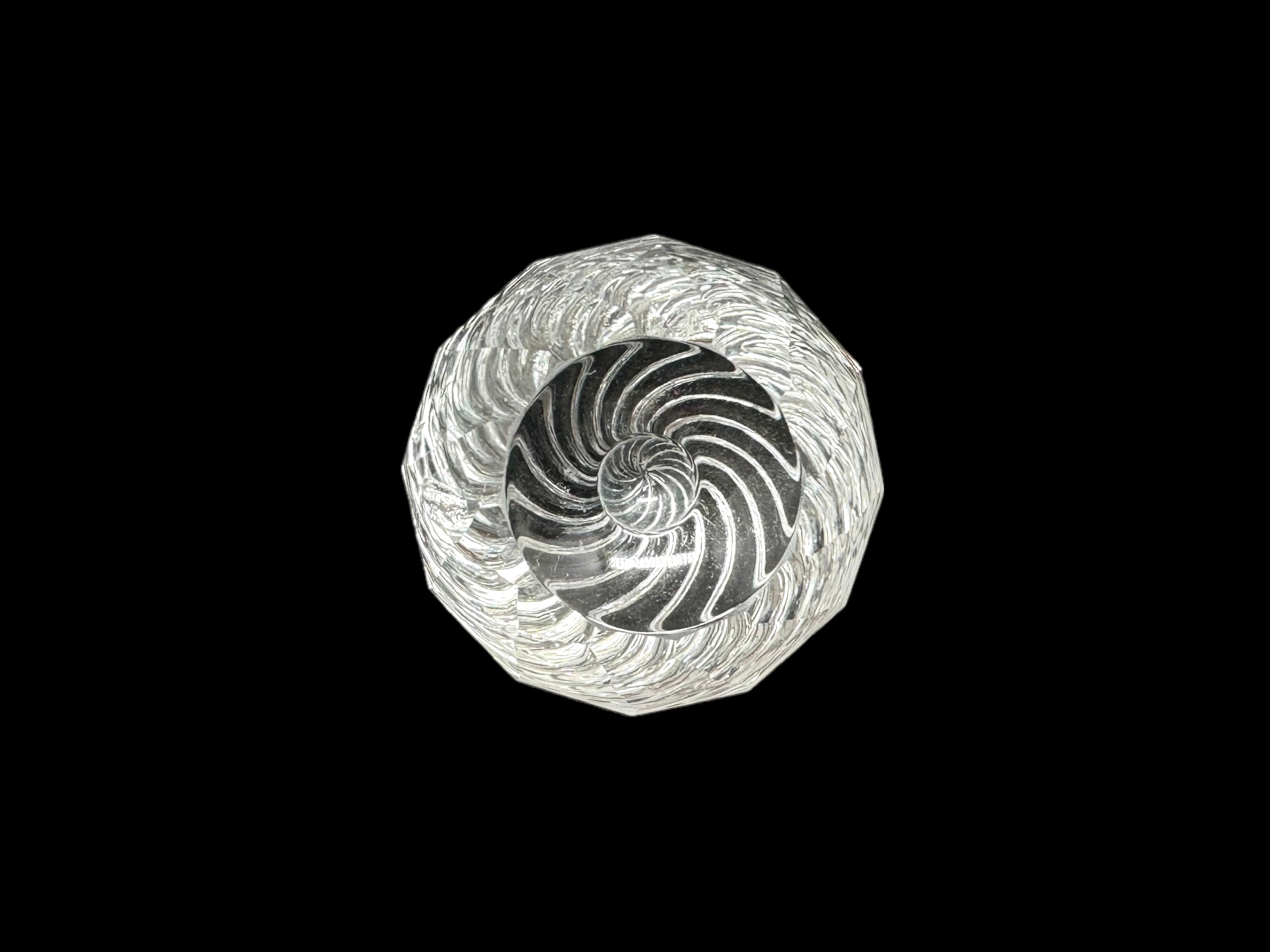 Rock Crystal carved (Gear) cut stone 22x22x7H | Wt-21.31 Ct | SKU-DG_T0061_06