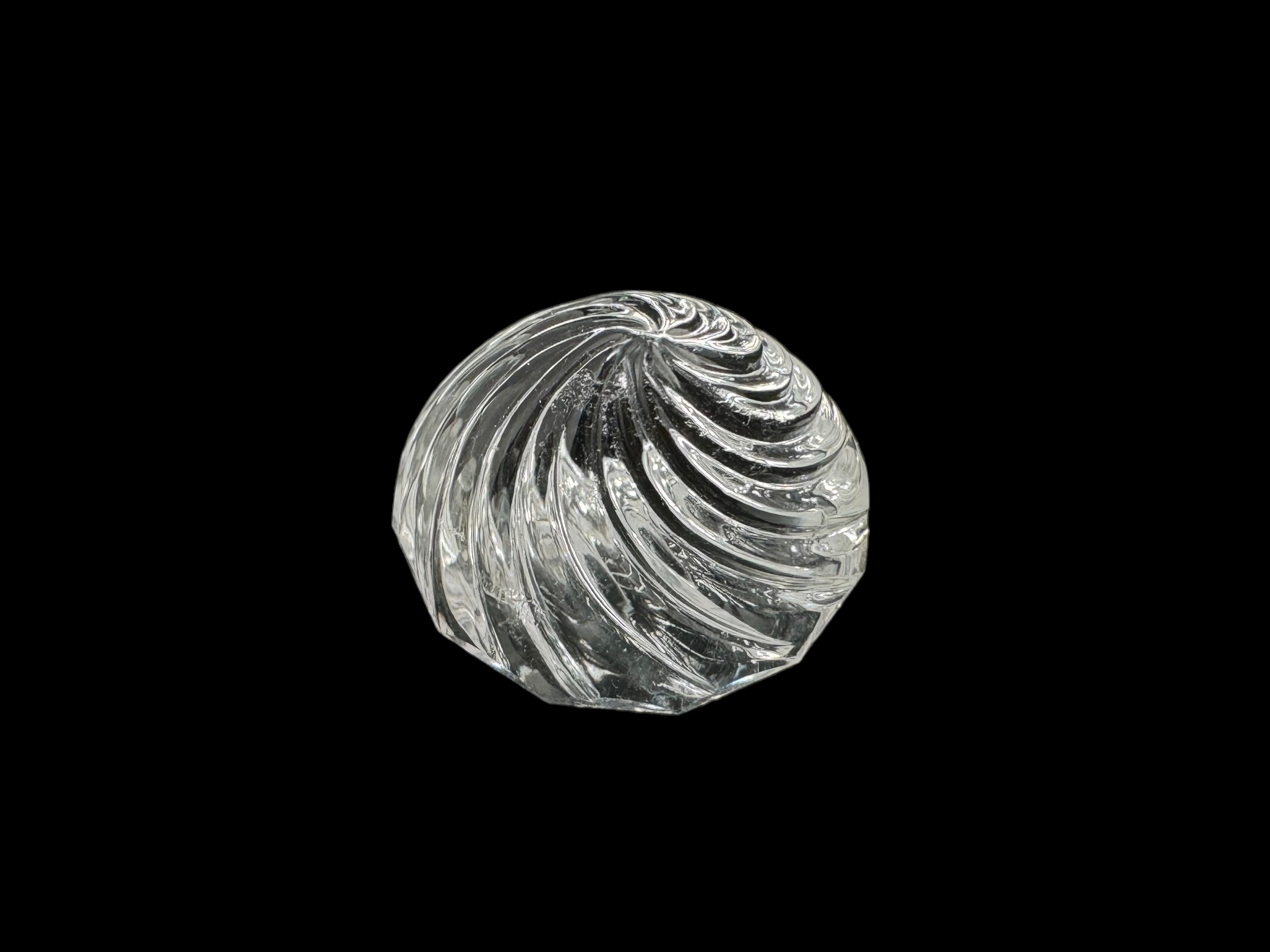 Rock Crystal carved (Gear) cut stone 22x22x7H | Wt-21.31 Ct | SKU-DG_T0061_06