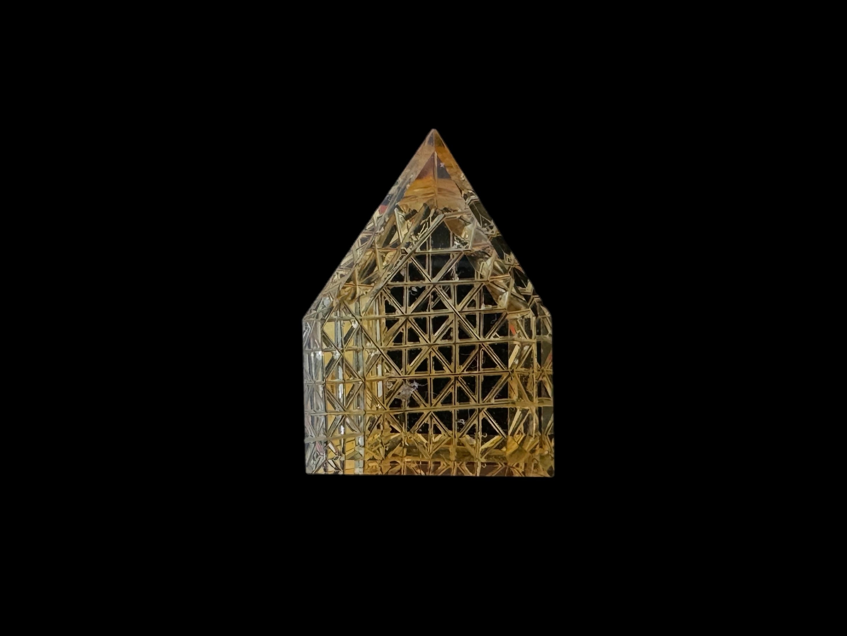 Top Golden Citrine carved (Design) cut stone 17x24x8H | Wt-23.88 Ct | SKU-DG_T0061_035