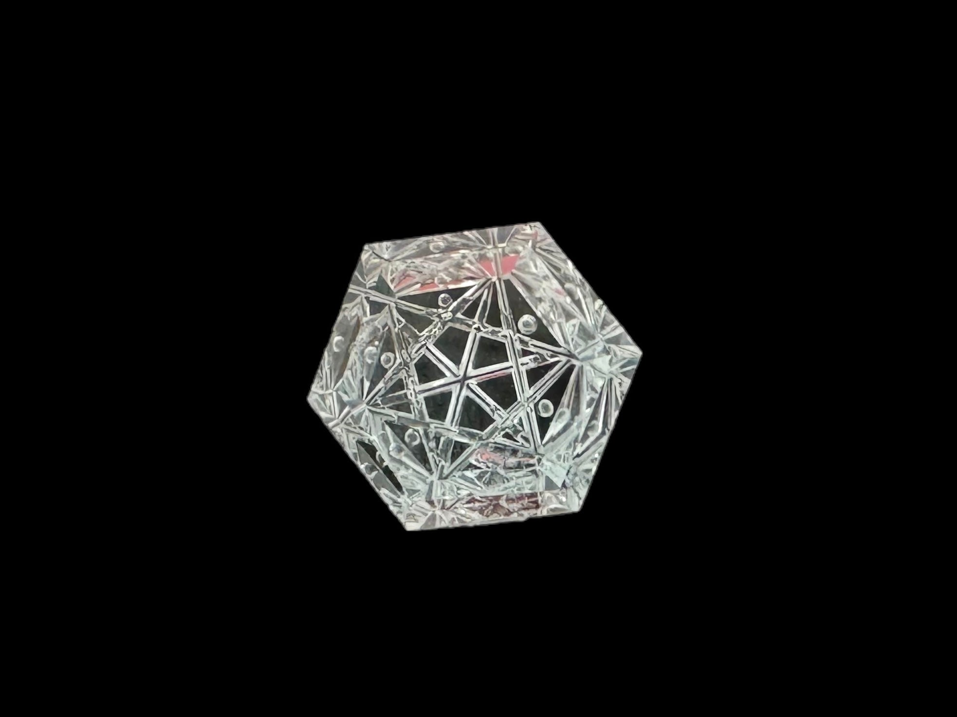 Prasiolite carved (Flower) cut stone 15x15x5.50H | Wt-9.22 Ct | SKU-DG_T0061_049